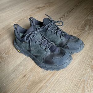 Hoka One One Shoes Black Anacapa Low GTX Trail Women’s 1119373-BBLC SIZE 8B